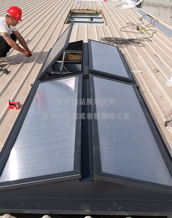 兰州王老吉生产车间巴音郭楞排烟天窗