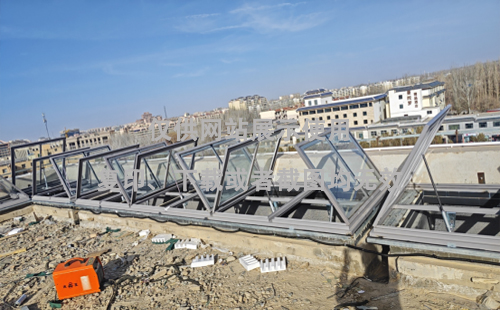 敦煌博物馆巴音郭楞排烟天窗